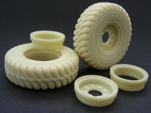 KFS 1/24 卡車輪組 12.00x20 斜紋胎 1